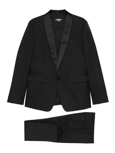 Dsquared2 Suit In Black