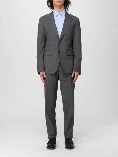 Dsquared2 Suit  Men Color Grey In Grau