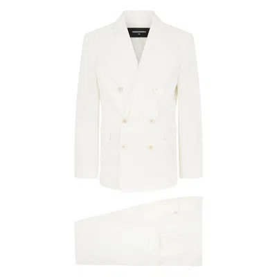 Dsquared2 Suit In White
