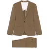 Dsquared2 London Suit In Brown