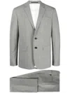 Dsquared2 Single-breasted Wool-blend Suit In Gray