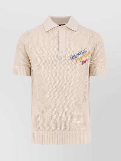 Dsquared2 Summer Lovers Cotton Polo Shirt