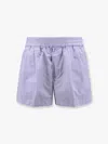 Dsquared2 Summer Lovers Cotton Popeline Shorts In Blue