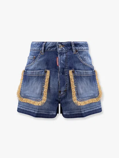DSQUARED2 SUMMER LOVERS DENIM SHORTS