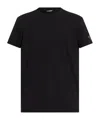 Dsquared2 Summer Lovers Embroidered Crewneck T-shirt In Black