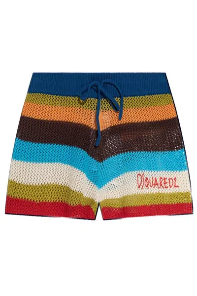 Dsquared2 Summer Lovers Knitted Shorts