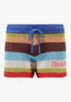 Dsquared2 Summer Lovers Cotton Shorts