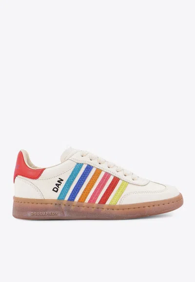 Dsquared2 Summer Lovers Leather Sneakers