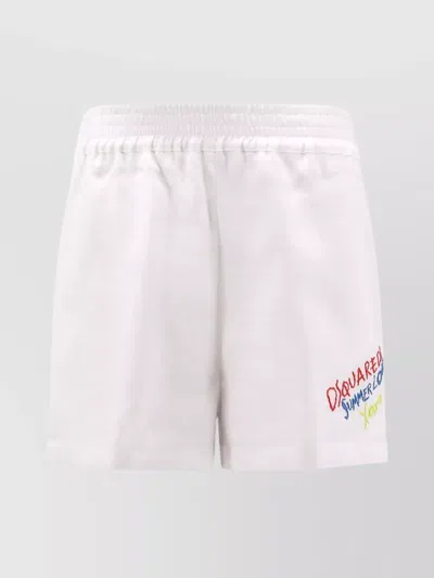Dsquared2 Summer Lovers Linen Shorts