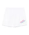 Dsquared2 Summer Lovers Linen Shorts In White