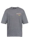 Dsquared2 Summer Lovers Striped Linen T-shirt