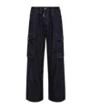 Dsquared2 Straight-leg Cargo Jeans In Blue