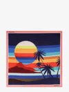 Dsquared2 Summer Lovers Multicolor Silk Foulard
