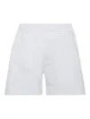 Dsquared2 White Summer Lovers Linen Shorts In White