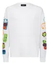 Dsquared2 Summer Lovers T-shirt In Weiss