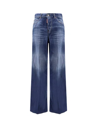 Dsquared2 Summer Lovers Traveller Jeans In Blue