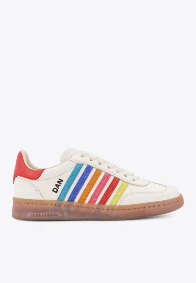 Dsquared2 Summers Lovers Leather Sneakers