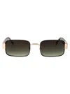 Dsquared2 Matte Gold Black Metal Sunglasses