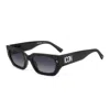 Dsquared2 Black Acetate Sunglasses In Black