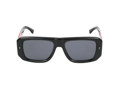Dsquared2 Sunglasses In Black Red