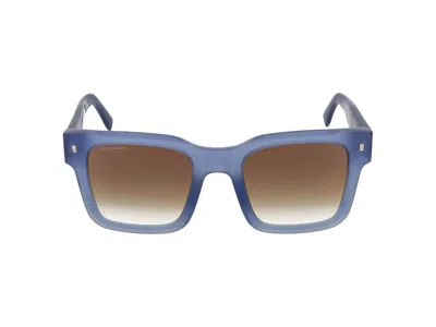 Dsquared2 Sunglasses In Matte Blue