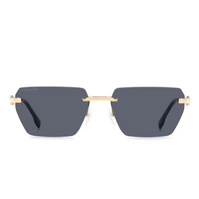 Dsquared2 Sunglasses D2 0102/s 807 2 K Gold/black Unisex