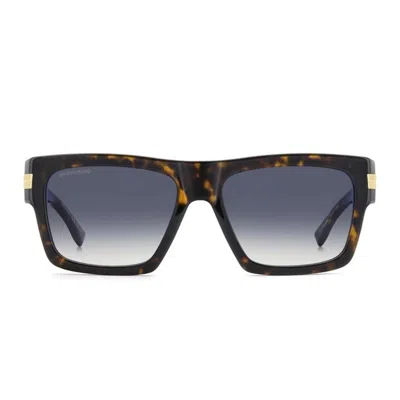 Dsquared2 Sunglasses D2 0198/s 086 Brown/smoky Blue Men