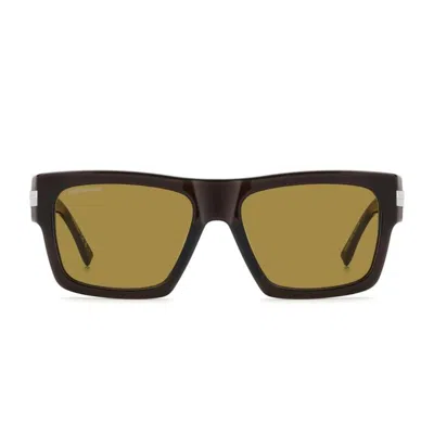 Dsquared2 D2 0198/s 09q/70 Men's Sunglasses  Size 55 In Pattern