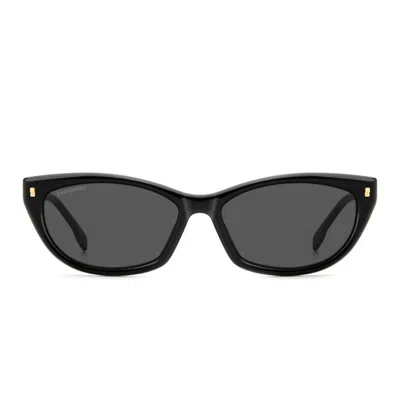 Dsquared2 D2 0209/g/s Asian Fit 807/ir Women's Sunglasses  Size 57 In Orange