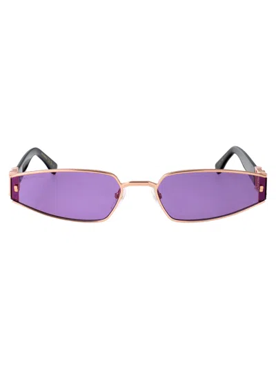 Dsquared2 Sunglasses In Gold