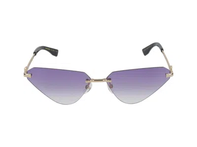Dsquared2 Sunglasses In Gold Violet