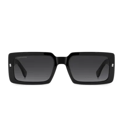 Dsquared2 Sunglasses Icon 0029/s 8079 O Black/smoky Gray Men