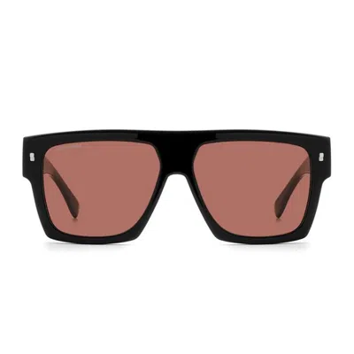 Dsquared2 Sunglasses Icon 0030/s Oitu1 Black/red Men
