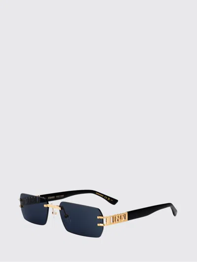Dsquared2 Gold Metal Sunglasses In Blue