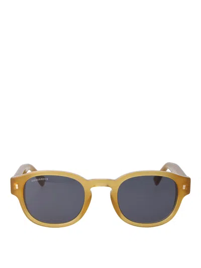 Dsquared2 Sunglasses In Yellow