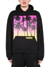 Shop Dsquared2 Sunrise Print Sweatshirt In Black