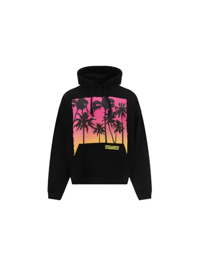 DSQUARED2 SUNRISE PRINT SWEATSHIRT