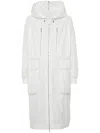 Dsquared2 Super Big Parka In Weiss