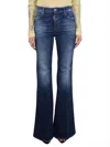Dsquared2 Dsquared Super Flare Jeans In Blue