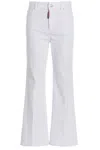 Dsquared2 'wide Leg Cropped' Jeans