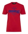 Dsquared2 Just Right Fit Born To Be Wild T-shirt In Red