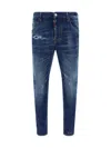 DSQUARED2 DSQUARED2 SUPER TWINKY DISTRESSED SKINNY JEANS
