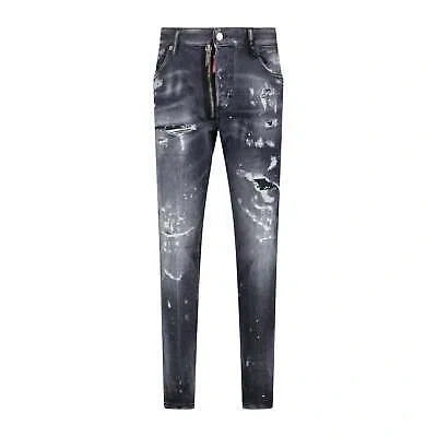 Pre-owned Dsquared2 'super Twinky' Milano Logo Jeans Black
