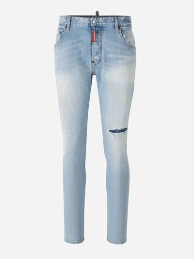 Dsquared2 Super Twinky Skinny Jeans In Denim Light Blue