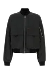 Dsquared2 Dsquared Men Black Polyester Blend Bomber Jacket