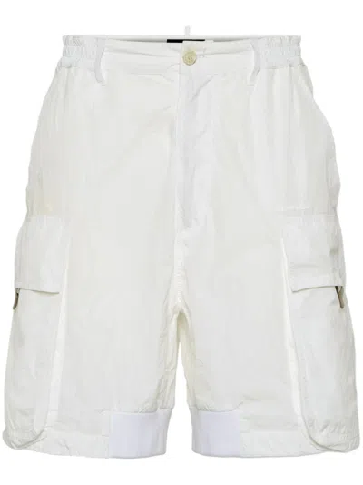 Dsquared2 Leichte Cargo-shorts In Weiss