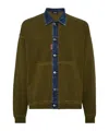 Dsquared2 Supernegative Dyed Relax Fit Cardigan In Green