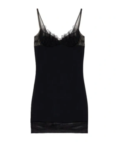 Dsquared2 Suspender Dress In Black