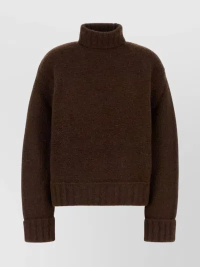 DSQUARED2 SWEATER ALPACA BLEND HIGH NECK