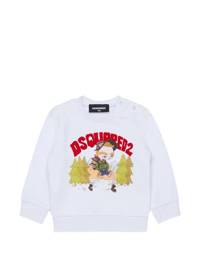Dsquared2 Kids' Sweater In White